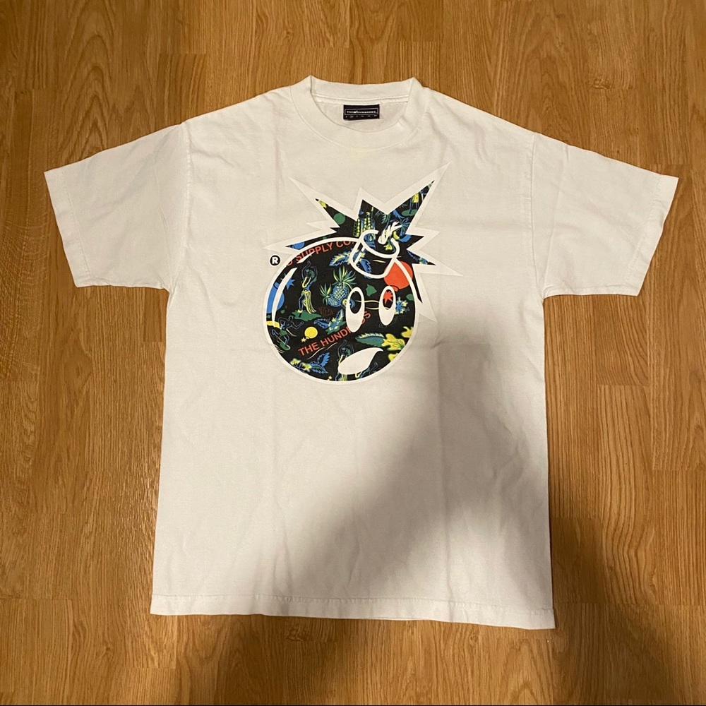 The Hundreds Adam Bomb white Tshirt
